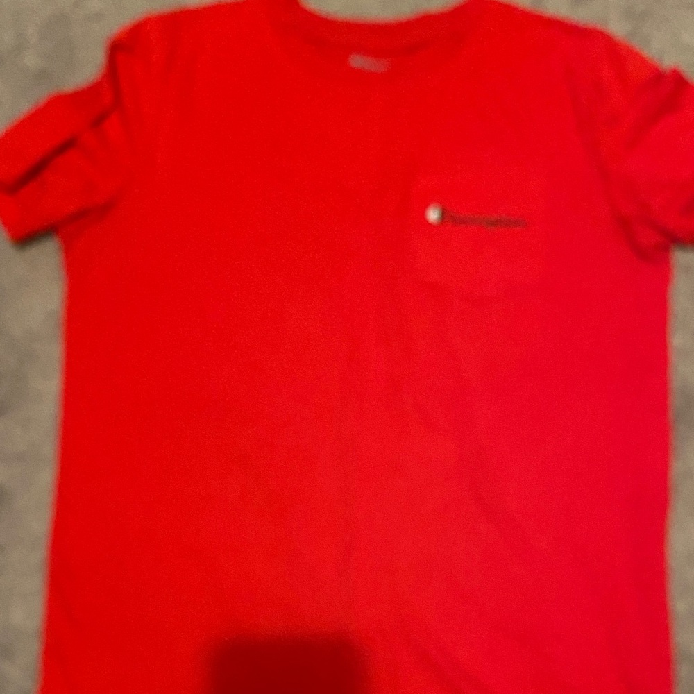 Champion Red Short Sleeve Kids Tee